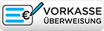 Vorkasse durch Banküberweisung